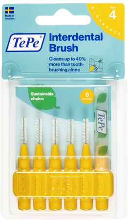 Tepe Interdental Brush 0,70mm Yellow 6 3