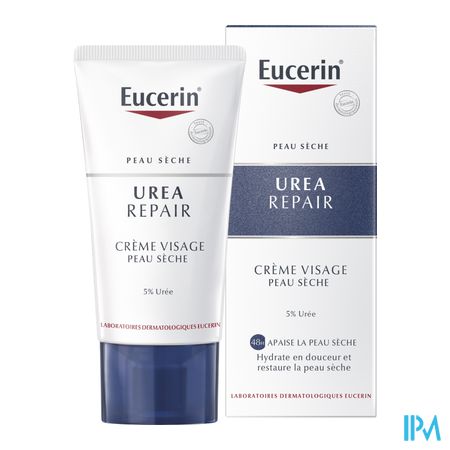 Eucerin Droge Huid Gezichtscreme 5% Urea Tbe 50ml