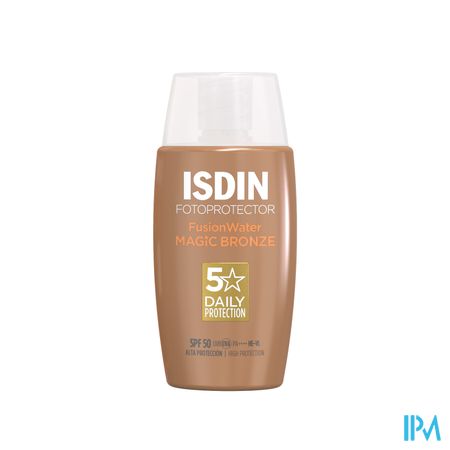 Isdin Fotoprotector Fusion Water Bronze Ip50+ 50ml 4