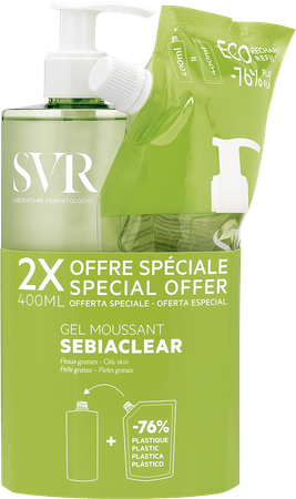 Svr Sebiaclear Gel 400ml+refill 400ml Rempl4656039 1