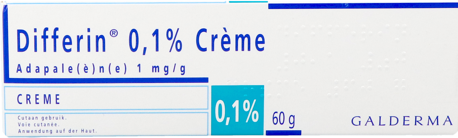 Differin 0,1 % Creme Tube 60g 1