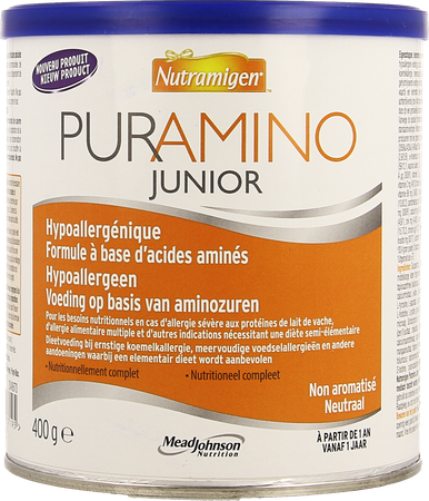 Nutramigen Puramino Junior Pdr 400g 1