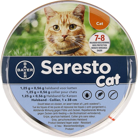 Seresto Cat 1,25g +0,56g Halsband 1