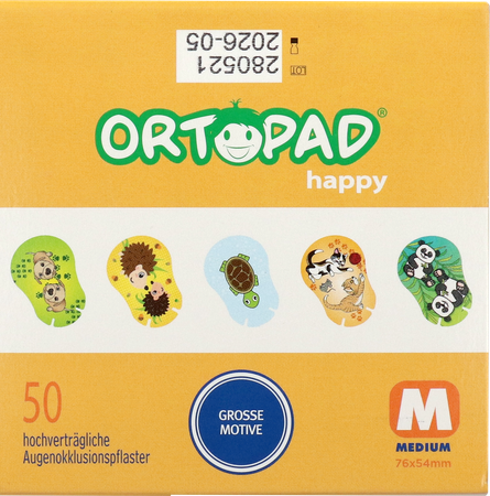Ortopad Happy Medium Oogkompres 50 70132 3
