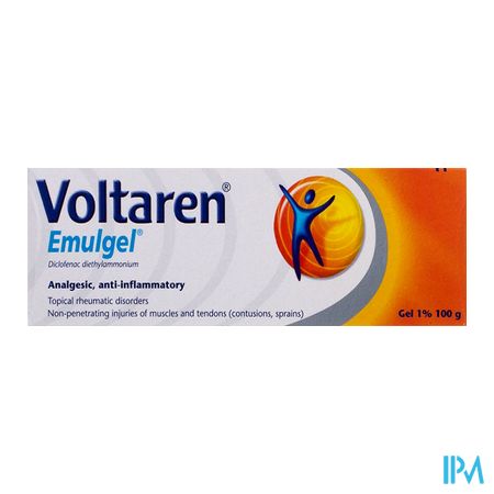 Voltaren Emulgel 1 % 100g Pip 1