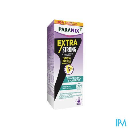 Paranix Shampoo Extra Strong Peigne 200ml