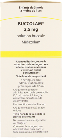 Buccolam 2,5mg Or Opl 4 Voorgev Dos Spuit 0,5ml 5