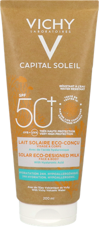Vichy Cap Sol Zonnemelk Eco 200ml 1