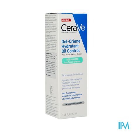 Cerave Oil Control Hydra Gel-creme Tube 52ml