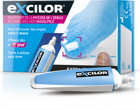 Excilor Stop Beschad.nagels Door Schimmel 400appl. Excilor Stop Beschad.nagels Door Schimmel 400appl.