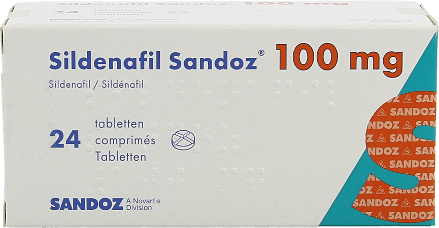 Sildenafil Sandoz 100mg Comp Pell 24x100mg 2