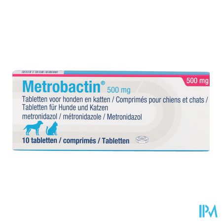 Metrobactin 500mg Hond Kat Comp 10 2
