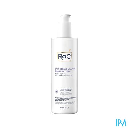 Roc Multi Action Make-up Remover Milk Fl 400ml