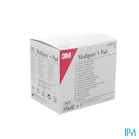 Medipore + Pad 3m 6x10,0cm 50 3564e 1