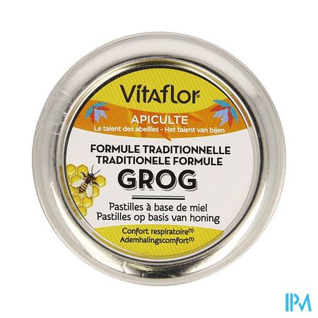 Vitaflor Grog Tradit. Formule Honing Past. 45g