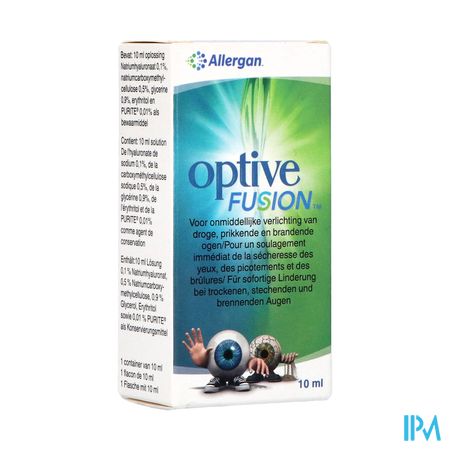 Optive Fusion Sol Ster Fl 10ml