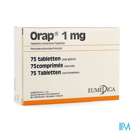 Orap Comp 75 X 1mg