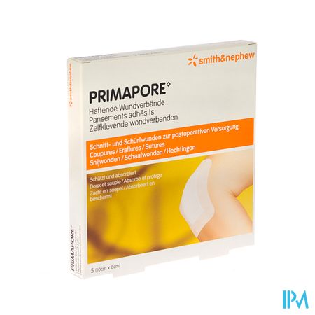 Primapore S&n Pans Post-op 10cmx 8cm 5 66030263