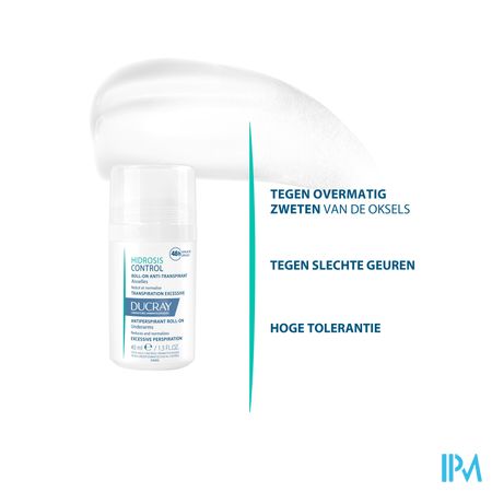 Ducray Hidrosis Control Roll-on 40ml Nf 10