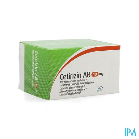 Cetirizin Ab 10mg Comp Pell 100