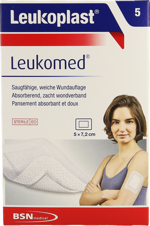Leukomed 5cmx7,2cm 5 Leukoplast 4