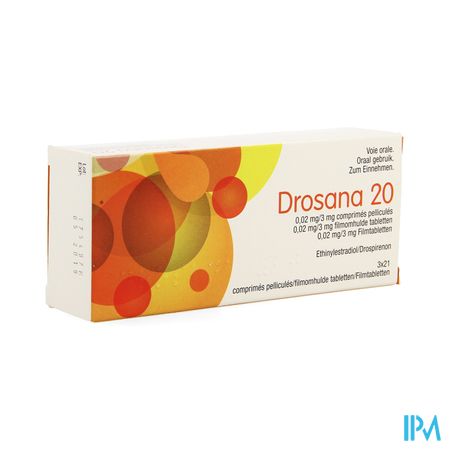 Drosana 20 0,02mg/3mg Filmomh Tabl 3 X 21