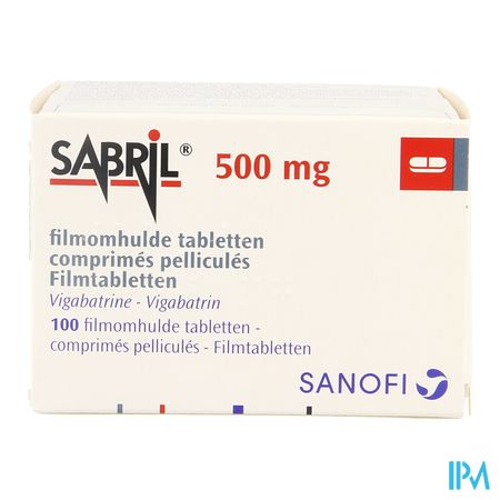 Sabril Comp 100 X 500mg 3