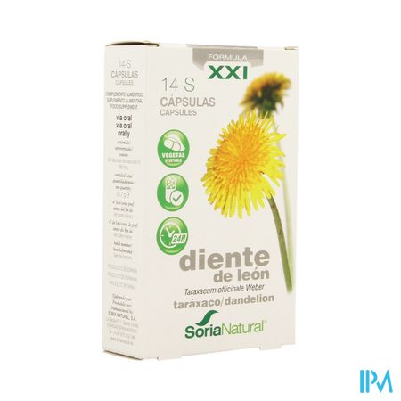 Soria 14-s Taraxacum Xxi Caps 30 1