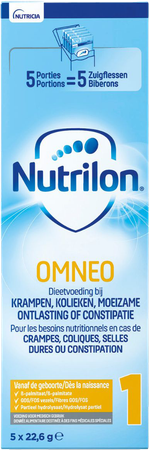 Nutrilon Omneo 1 Melk Zuig.melk Pdr Trialpack5x23g 2