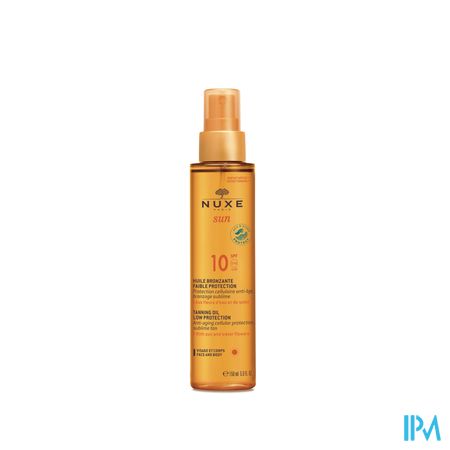 Nuxe Sun Huile Bronz.visage-corps Ip10 Fl P.150ml