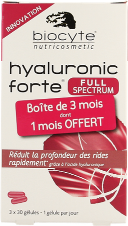 Biocyte Hyaluronic Forte Full Spectrum Caps 90 1