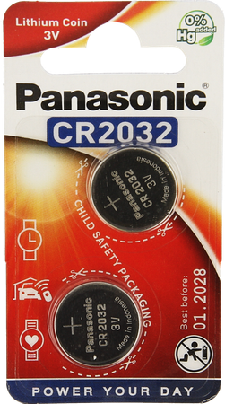 Panasonic Batterie Cr2032 3v 2 1