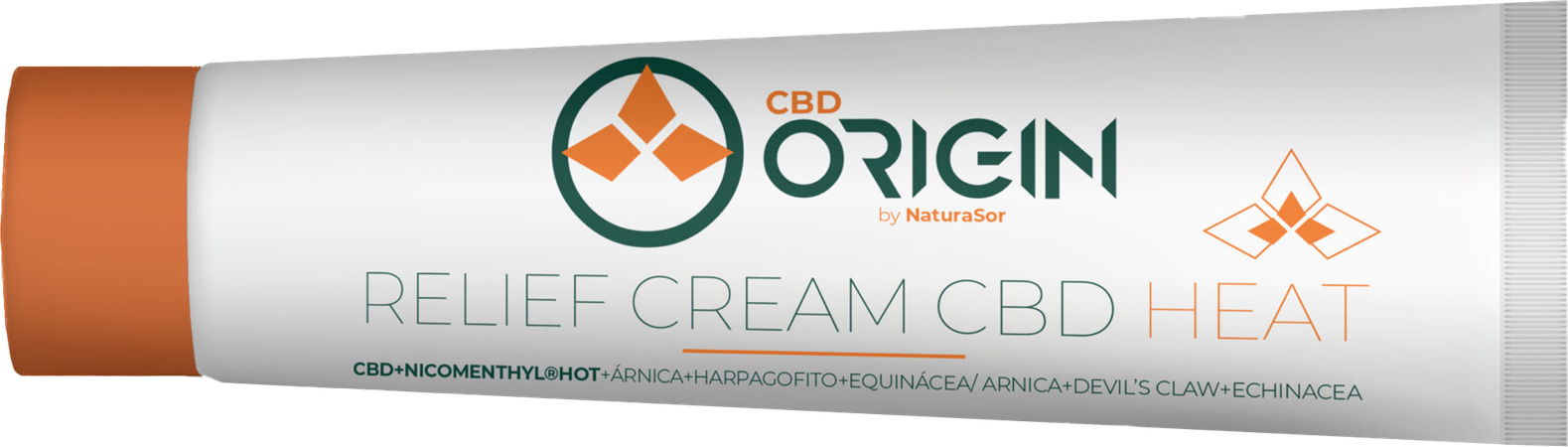 Soria Cbd Origin Relief Cream Heat 60ml