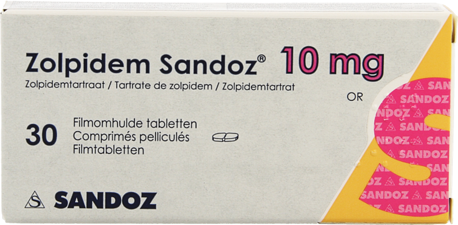 Zolpidem Sandoz Impexeco 10mg Comp Pell 30 Pip 2