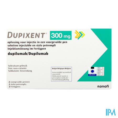 Dupixent 300mg Sol Inj Stylo Preremp. 1x2 150mg/ml 1
