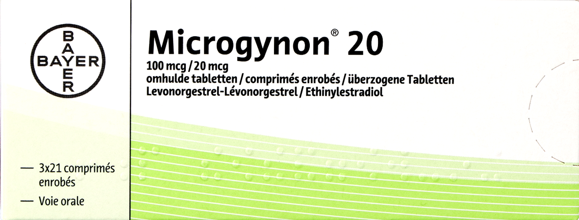 Microgynon 20 Drag 3 X 21 4