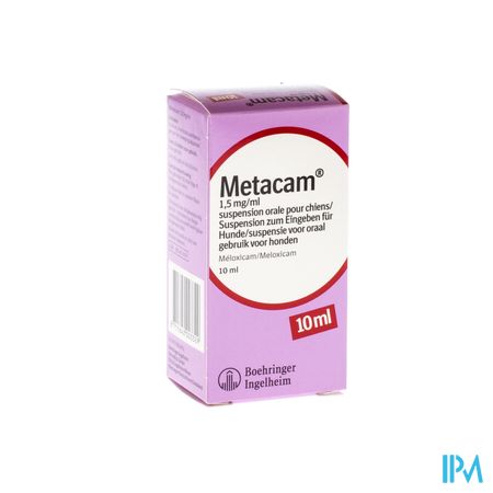 Metacam Susp Oral 1,5mg/1ml 10ml Honden 1