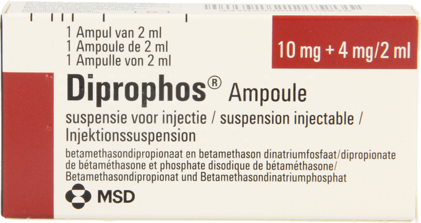 Diprophos 10mg/2ml 4mg/2ml Susp Inj Amp 1 X 2ml 3