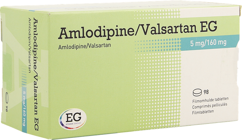 Amlodipine Valsartan EG  5Mg/160Mg Filmomh Tabl 98 1