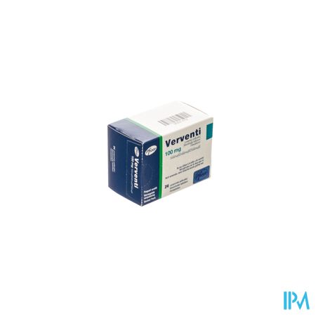 Verventi 100mg Filmomh Tabl 24