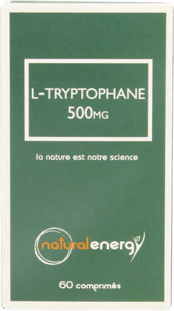 Natural Energy l-tryptophane 500mg Comp 60 3