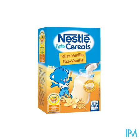 Nestle Baby Cereals Rijst-vanille 250g