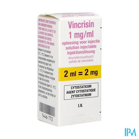 Vincrisin Sol Pr Inj 2mg/2ml