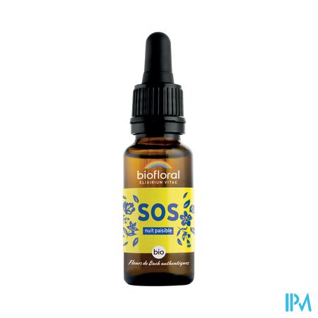 Biofloral Remede Secours Nacht Drinkb.opl Gutt20ml