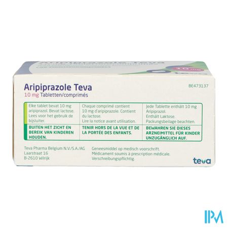 Aripiprazole Teva 10mg Tabl 98 X 10mg 4