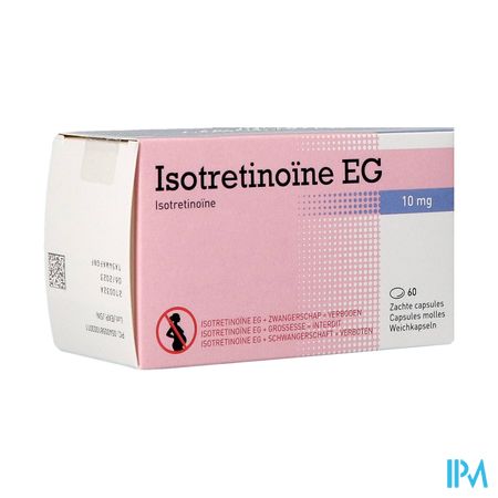 Isotretinoine EG 10 Mg Caps 60 X 10 Mg