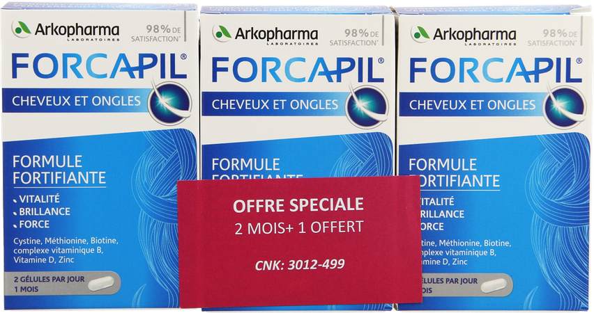 Forcapil Caps 3x60 Promo 14