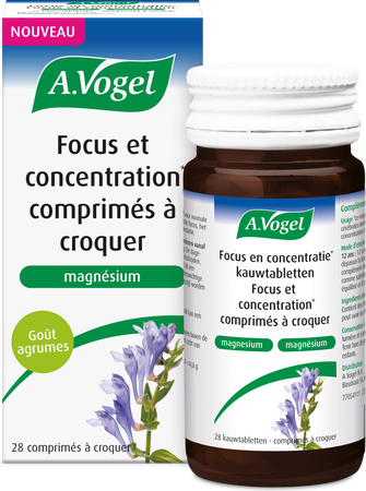A.vogel Focus & Concentratie Kauwtabl 28 9