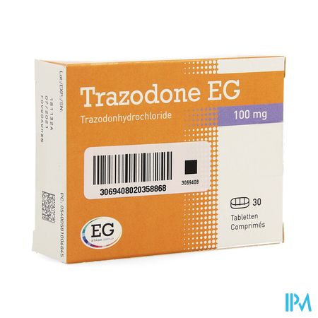 Trazodone EG Tabl  30 X 100 Mg