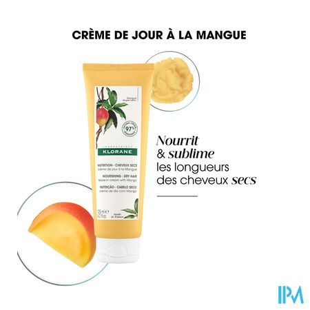 Klorane Capil. Cr Jour Mangue Tube 125ml 7